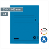 Schnellhefter FACT! Recycling | A4, Füllhöhe: 10 mm, türkis