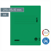 Schnellhefter FACT! Recycling | A4, Füllhöhe: 10 mm, tiefgrün