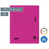 Schnellhefter FACT! Recycling | A4, Füllhöhe: 10 mm, pink