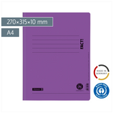 Schnellhefter FACT! Recycling | A4, Füllhöhe: 10 mm, violett