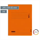 Spiralhefter FACT!plus | A4, Füllhöhe: 10 mm, orange