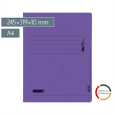 Spiralhefter FACT!plus | A4, Füllhöhe: 10 mm, violett