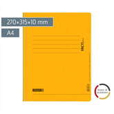 Schnellhefter FACT!plus | A4, Füllhöhe: 10 mm, gelb