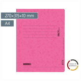 Schnellhefter FACT!plus | A4, Füllhöhe: 10 mm, rosa