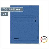 Schnellhefter FACT!plus | A4, Füllhöhe: 10 mm, blau