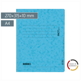 Schnellhefter FACT!plus | A4, Füllhöhe: 10 mm, hellblau