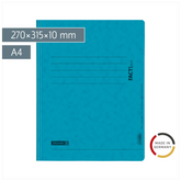 Schnellhefter FACT!plus | A4, Füllhöhe: 10 mm, türkis