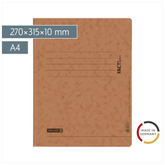 Schnellhefter FACT!plus | A4, Füllhöhe: 10 mm, braun