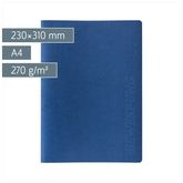 Bewerbungsmappe 3-teilig | A4, blau
