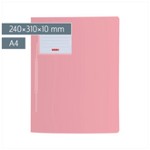 Schnellhefter FACT!pp | A4, Füllhöhe: 10 mm, pastellpink