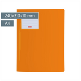 Schnellhefter FACT!pp | A4, Füllhöhe: 10 mm, orange