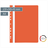 Schnellhefter „OFFICE TO GO“ | A4, Füllhöhe: 10 mm, orange