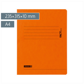 Jurismappe FACT!plus | A4, Füllhöhe: 10 mm, orange