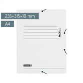 Sammelmappe FACT!plus | A4, Füllhöhe: 10 mm, weiß