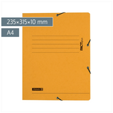 Sammelmappe FACT!plus | A4, Füllhöhe: 10 mm, gelb