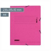Sammelmappe FACT!plus | A4, Füllhöhe: 10 mm, rosa