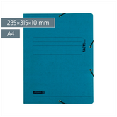 Sammelmappe FACT!plus | A4, Füllhöhe: 10 mm, blau