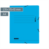 Sammelmappe FACT!plus | A4, Füllhöhe: 10 mm, hellblau