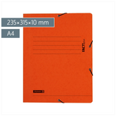 Sammelmappe FACT!plus | A4, Füllhöhe: 10 mm, orange