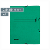 Sammelmappe FACT!plus | A4, Füllhöhe: 10 mm, grün