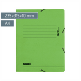 Sammelmappe FACT!plus | A4, Füllhöhe: 10 mm, hellgrün