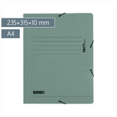 Sammelmappe FACT!plus | A4, Füllhöhe: 10 mm, grau