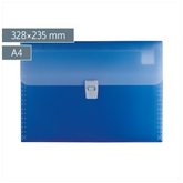 Fächermappe FACT!pp | A4, 10 Fächer, blau