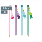 Bleistift „Tassel“ | HB, rund, sortiert