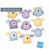 Radiergummi „Funny Monster“ 3D | sortiert