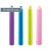 Radiergummi „Stift“ 3D | sortiert