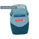 Dosenspitzer mit Radiergummi Colour Code 2 in 1 | denim