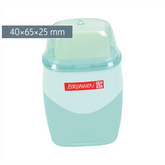 Dosenspitzer mit Radiergummi Colour Code 2 in 1 | mint