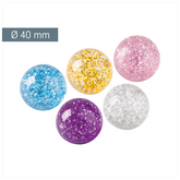 Gummiball „Glitzer“ | sortiert