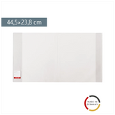 Buchschoner | 23,5×44,5 cm, stabile Folie, PVC, glasklar