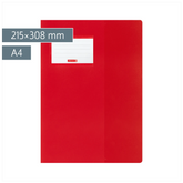 Hefthülle FACT!pp | 215×308 mm, A4, rot