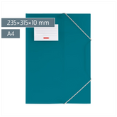 Sammelmappe FACT!pp | A4, Füllhöhe: 10 mm, türkis