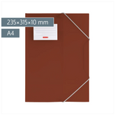 Sammelmappe FACT!pp | A4, Füllhöhe: 10 mm, braun