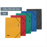 Eckspanner FACT!plus | A4, Füllhöhe: 10 mm, sortiert