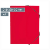 Heftsammler FACT!pp | A4, Füllhöhe: 30 mm, red