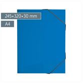 Heftsammler FACT!pp | A4, Füllhöhe: 30 mm, blau