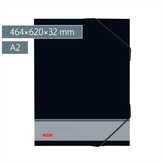 Sammelmappe | A2, Füllhöhe: 32 mm, schwarz