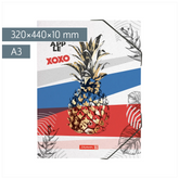 Sammelmappe Pineapple | A3, Füllhöhe: 10 mm