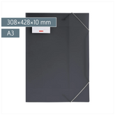 Sammelmappe FACT!pp | A3, Füllhöhe: 10 mm, onyx