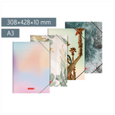 Sammelmappe für A3 | A3, Füllhöhe: 10 mm, sortiert