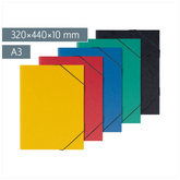 Sammelmappe FACT!plus | A3, Füllhöhe: 10 mm, sortiert