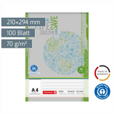 Malblock Recycling | A4, 100 Blatt, grau