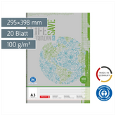 Zeichenblock Recycling | A3, 20 Blatt, grau