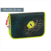 Federmäppchen Drago | 2 Klappe(n), schwarz