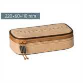 Schlampermäppchen s'maepp XL „Mocha“ | 1 Klappe(n), beige