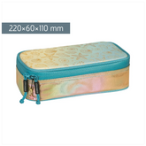 Schlampermäppchen s'maepp XL Sunny Ocean | 1 Klappe(n), gold irisierend/mehrfarbig, pastell